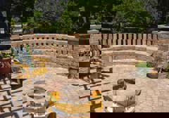 Paver Brick Custom Walls Installations